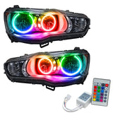 ORACLE Lighting 2008-2017 Mitsubishi Lancer Pre-Assembled Halo Headlights