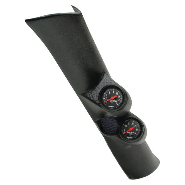 AutoMeter Pillar Kit, 0-35 PSI/0-1600 F, 98-02 Dodge Ram, Z-Series
