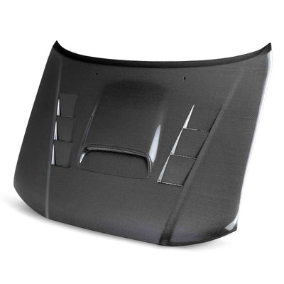 Seibon 05-11 Toyota Tacoma TS-Style Carbon Fiber Hood