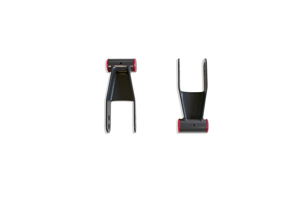 Maxtrac Suspension 2019-2023 Silverado/Sierra 1500/2002-2008 RAM 1500 2/4WD Rear 2" Shackles (Pair)