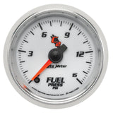 2-1/16" FUEL PRESSURE, 0-15 PSI, C2