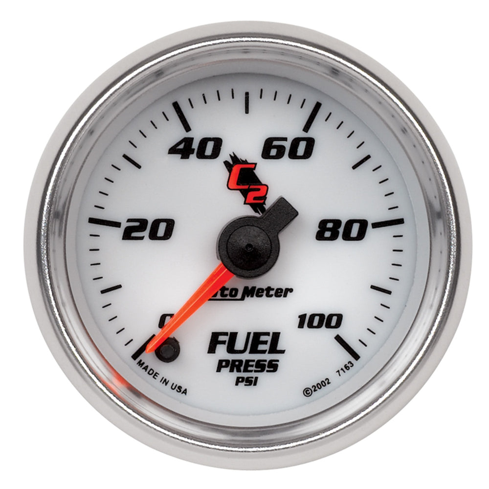 AutoMeter 2-1/16" Fuel Pressure, 0-100 PSI, C2