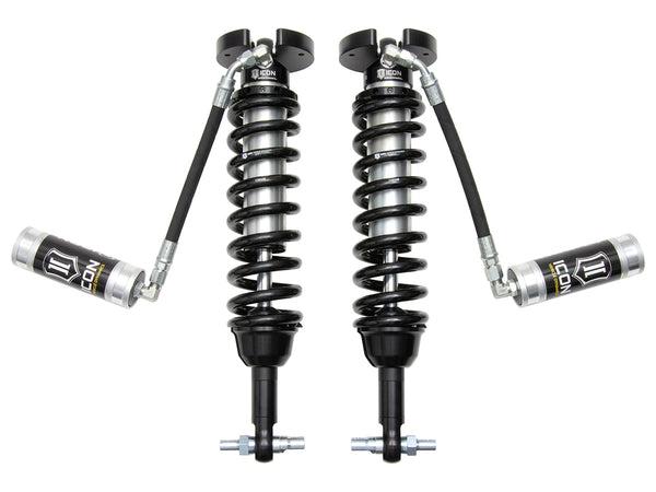 ICON Vehicle Dynamics V.S. 2.5 Series Front Coilover Kit, Extended Travel, Remote Reservoir, 1.5-3.5 in. Lift, Pair (71656)