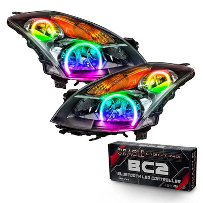 Oracle 07-09 Nissan Altima Sedan SMD HL - Black - ColorSHIFT w/ BC1 Controller