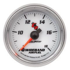 AutoMeter 2-1/16" Wideband, Air/Fuel Ratio, Analog, 8:1-18:1 Afr, C2