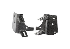Rugged Ridge Dual A-Pillar Light Mount, Black — 1997-2006 Jeep Wrangler TJ