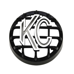 KC HiLiTES Stone Guard KC Rally 400 ABS Blk/Wht EA - 7219