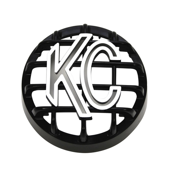KC HiLiTES Stone Guard KC Rally 400 ABS Blk/Wht EA - 7219