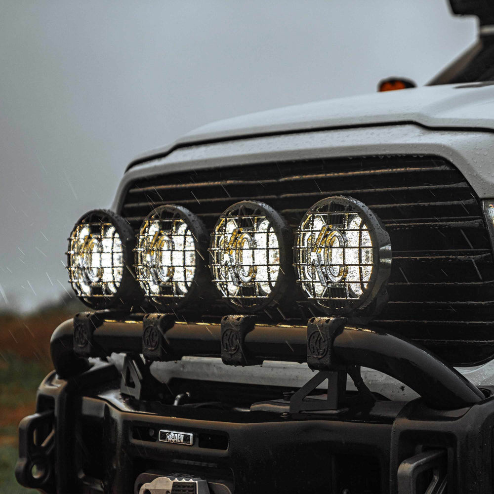 KC Hilites Slimlite 8" LED Stone Guard Black