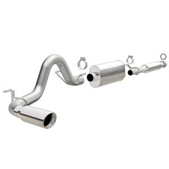 MagnaFlow Échappement Cat-Back en inox de 3 po à sortie simple côté passager arrière, embout de 4 po 2016 Toyota Tacoma TRD 3.5L V6