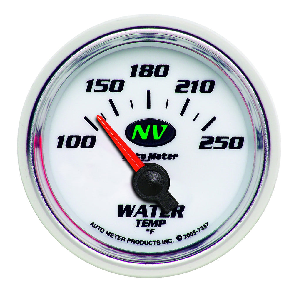 AutoMeter 2-1/16" Water Temperature, 100-250 F, NV