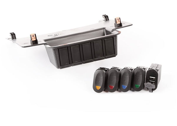 Rugged Ridge 0718 Wrangler Lower Switch Panel Kit