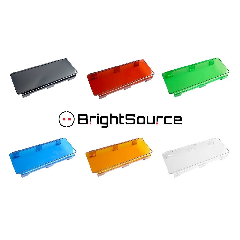 Cache de barre lumineuse Brightsource DEL 8 pouces série Off-Road/City - Noir (Universel)
