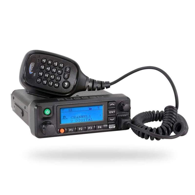 Rugged Radios Rugged RDM-DB Dual Band Mobile Radio - Digital and Analog - UHF / VHF