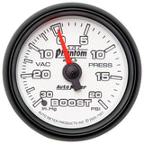 2-1/16" BOOST/VACUUM, 30 IN HG/20 PSI, PHANTOM II