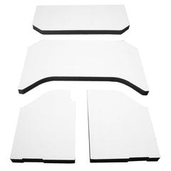 DEI Garniture de pavillon Boom Mat 07-10 Jeep Wrangler JK 4 portes - 4 pièces - blanc