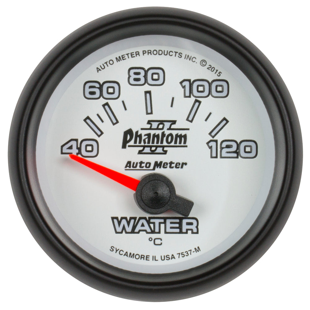 AutoMeter 2-1/16" Water Temp, 40-120 C, Phantom II