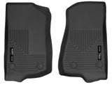 Husky Liner 2018+ Wrangler/2020+ Gladiator Black Front Floor Liners