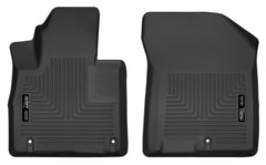Husky Liners Weatherbeater - Front Floor Liners — 2019-2020 Hyundai Santa Fe (13871)