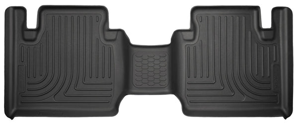 Husky Liners Revêtement de plancher WeatherBeater arrière — 2012-2023 Toyota Tacoma (WC14941) - noir