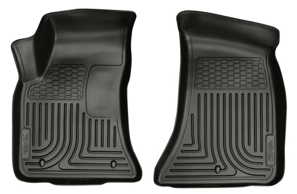 Husky Liners Weatherbeater - Front Floor Liners — 2011-2015 Dodge Challenger (15491)