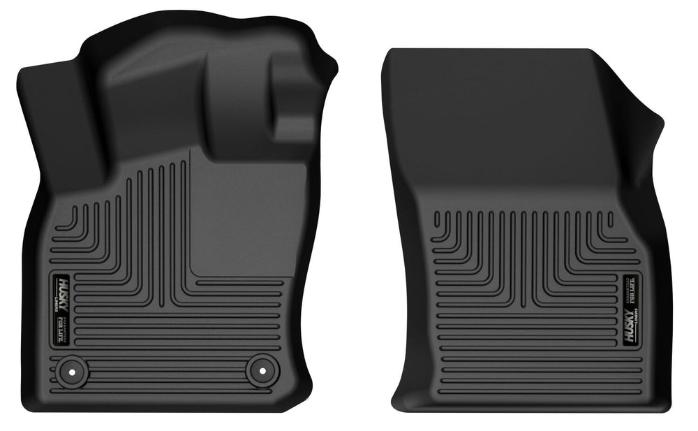 Husky Liners Floor Liners — 2022+ Volkswagen Taos — Front (15781)