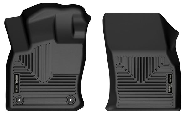 Husky Liners Floor Liners — 2022+ Volkswagen Taos — Front (15781)