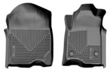 Husky Liner 2019+ Silverado 1500 Crew Cab Right Hand Drive Weatherbeater Front Floor Liner Bl