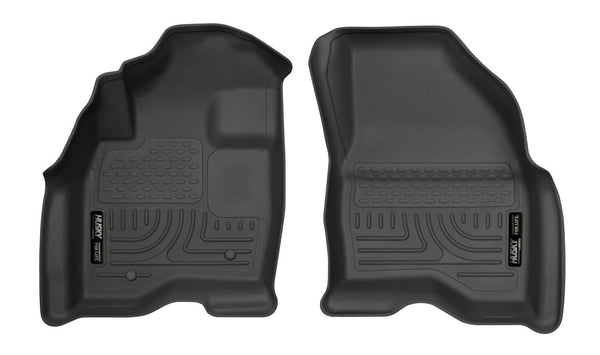Husky Liners Weatherbeater - Front Floor Liners — 2011-2014 Ford Explorer (17041)