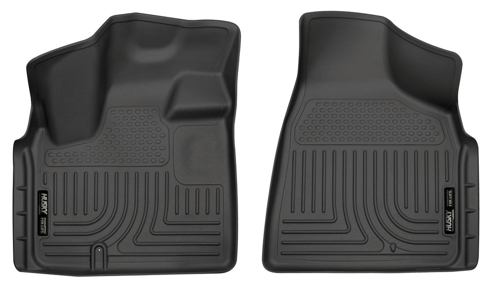 Husky Liners Floor Liner WeatherBeater Front - Black — for select Chrysler and Dodge vehicles (WC18091)