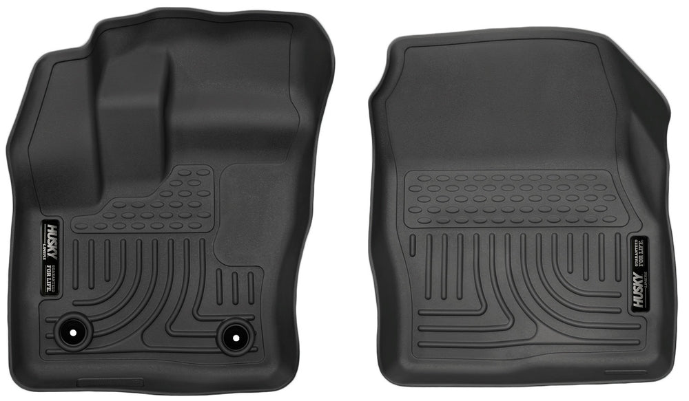 Husky Liners Weatherbeater - Front Floor Liners — 2014-2019 Ford Transit Connect (18321)