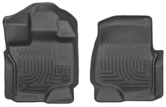 Husky WeatherBeater Tapis de sol avant - Noir — pour certains véhicules Ford (WC18361)