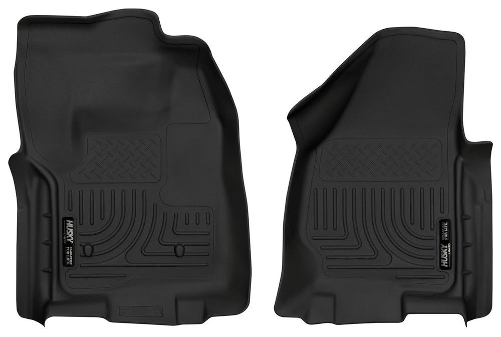 Tapis de sol WeatherBeater Husky avant - Noir