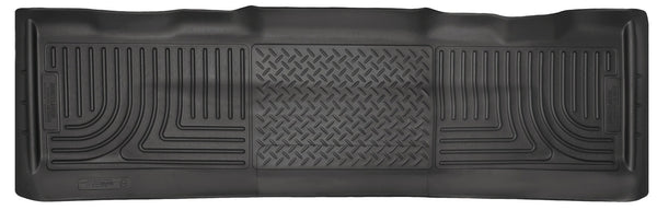 Husky Liners Second Row Floor Liner — 2008-2010 Ford F-250 Super Duty, Black