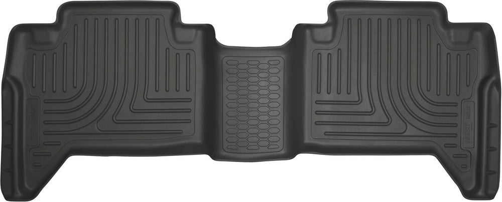 Husky Liners Floor Liners — 2005-2015 Toyota Tacoma — Rear