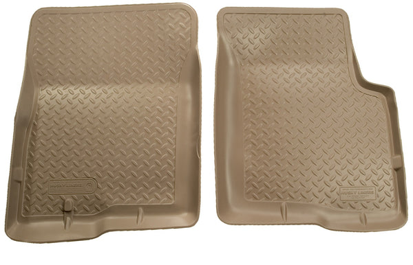 Husky Liners Revêtement de plancher avant — 2000-2004 Toyota Tundra - beige