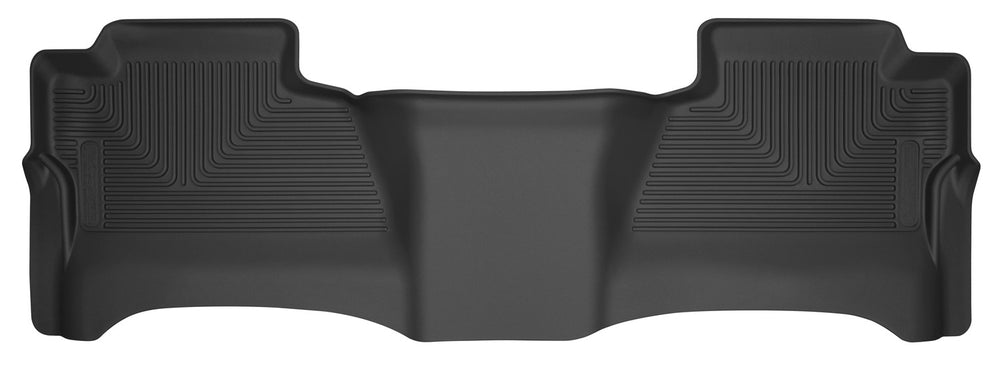 Husky Liners Floor Liner X-Act Contour Rear - Black — for select Chevrolet and GMC trucks (WC53211)