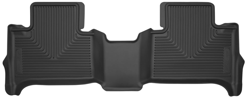 Husky Liners Floor Liner X-Act Contour Rear - Black — for select Chevrolet and GMC trucks (WC53231)