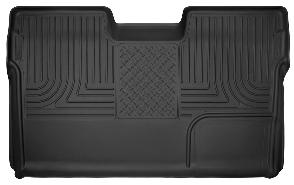 Husky Liners Floor Liner X-Act Contour Rear - Black — 2009-2014 Ford F-150 (WC53391)