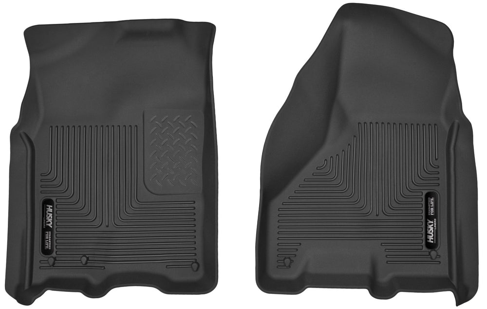 Tapis de sol Husky X-Act Contour avant - Noir — pour certains véhicules Dodge et Ram