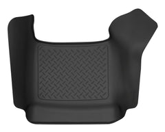 Tapis de sol Husky X-Act Contour pour bosse de plancher - Noir — pour certains véhicules Dodge et Ram