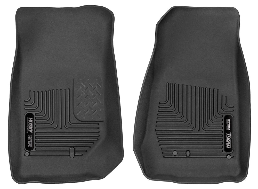 Husky Liners Floor Liner X-Act Contour Front - Black — for select Jeep vehicles (WC53571)