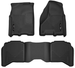 Tapis de sol Husky X-Act Contour Avant et Arrière - Noir