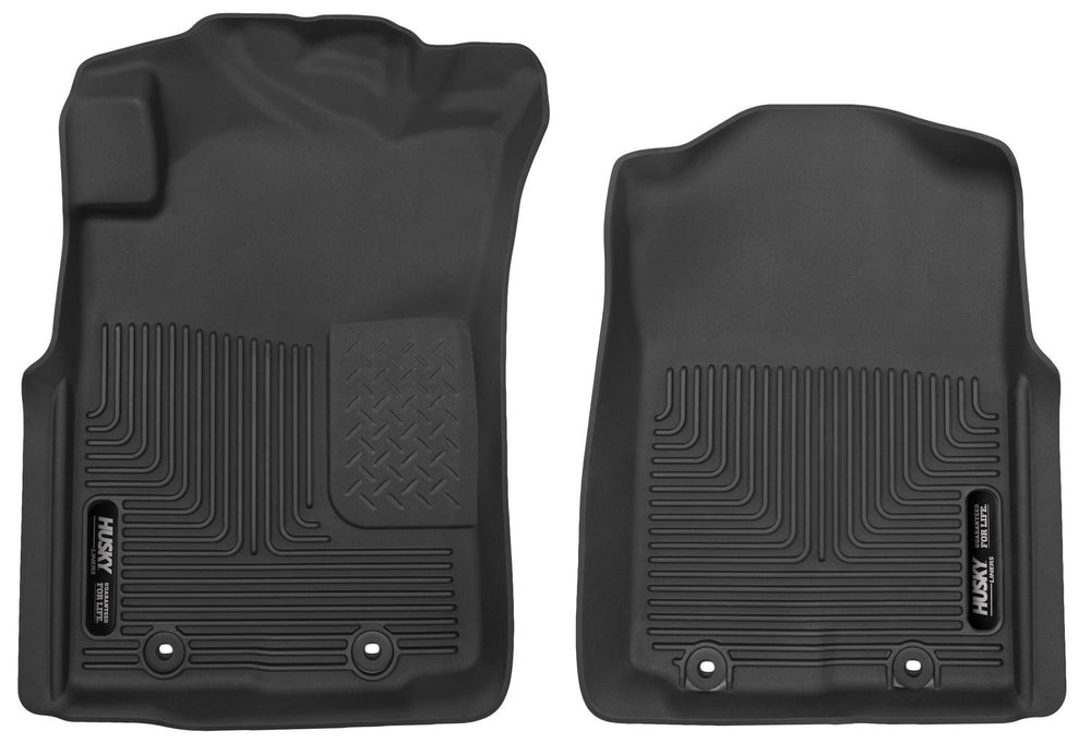 Husky Liners Floor Liner X-Act Contour Front - Black — 2012-2015 Toyota Tacoma (WC53701)