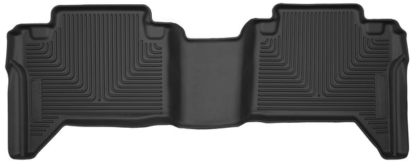 Husky Liners Revêtement de plancher X-Act Contour arrière — 2005-2023 Toyota Tacoma (WC53801) - noir