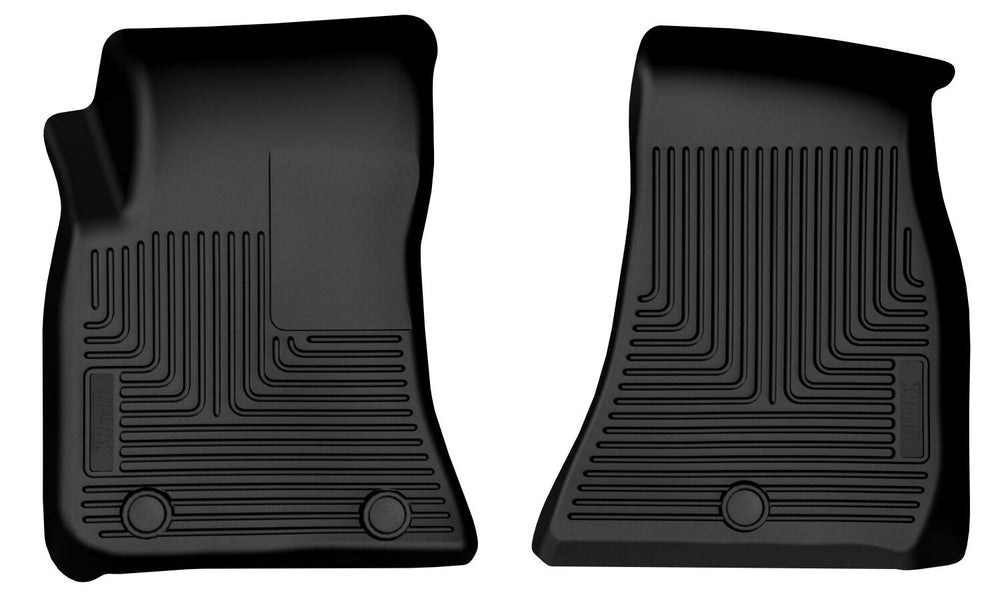 Husky Liners Floor Liners — 2016-2023 Dodge Challenger — Front (54161)