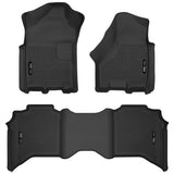 Husky Liner 2019+ Ram 2500/3500 Crew Cab Black Front & 2Nd Seat Floor Liners