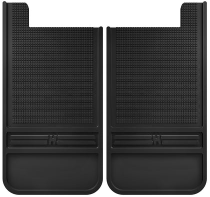 Husky Mud Flaps MudDog Rear 12 in - Black