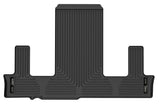 Husky Liner 2021-2023 Tahoe/Yukon/Escalade 2Nd Row Bucket Seats 3Rd Seat Floor Liner Black