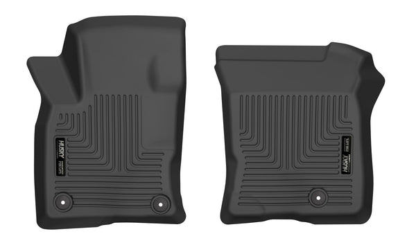 Husky Liners Floor Liners — 2020+ Lincoln Corsair — Front (55841)
